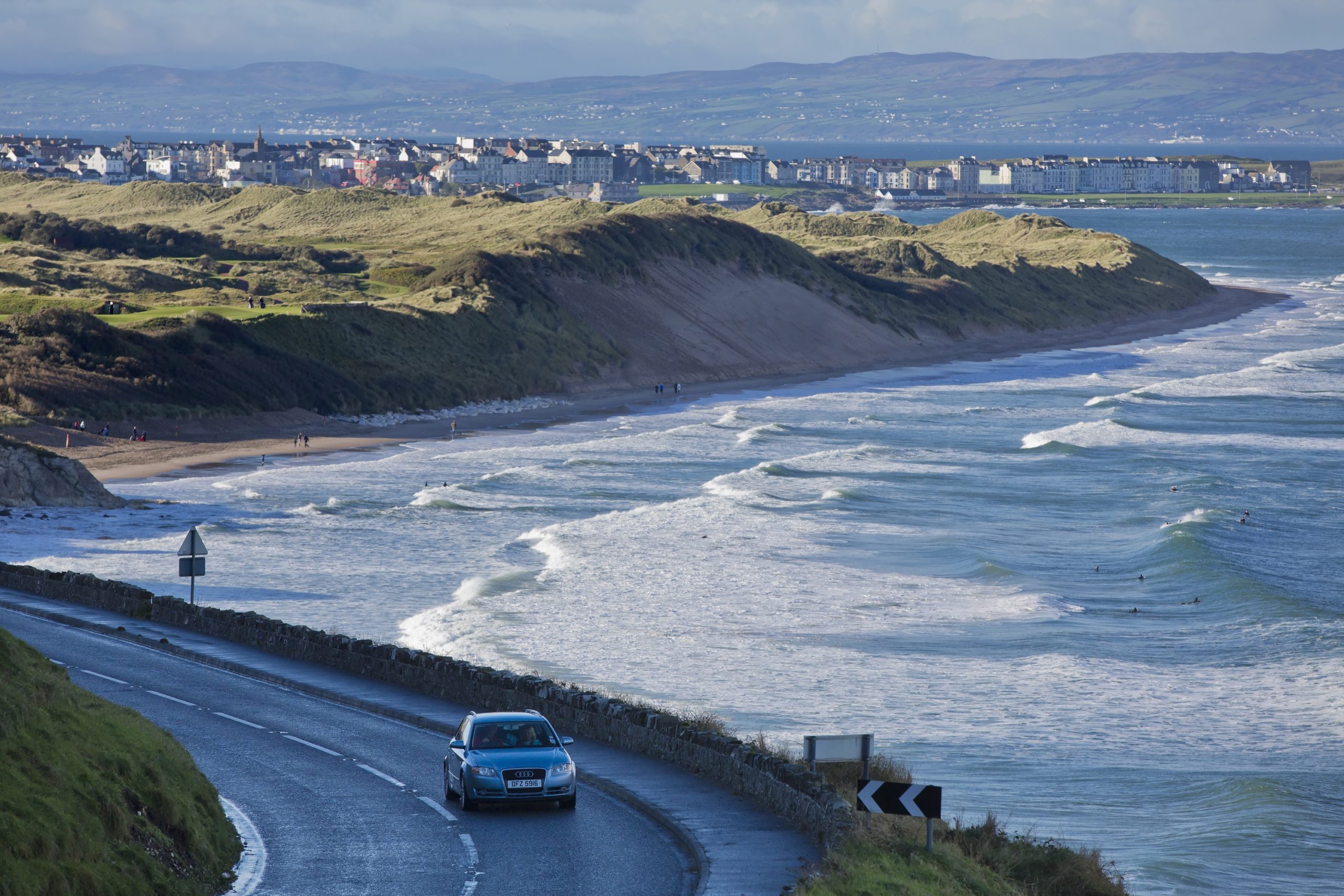 Coastal route of Ireland